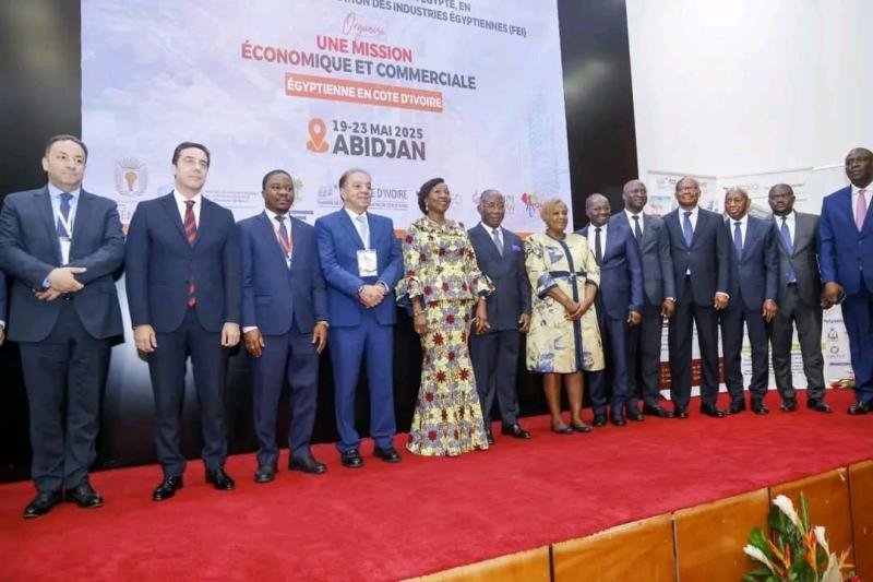 سفير مصر يشارك بافتتاح فعاليات البعثة التجارية لاتحاد الصناعات المصرية في كوت ديفوار