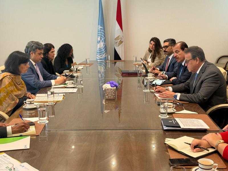 وزير الصحة يلتقي رئيس مجلس إدارة التحالف العالمي للقاحات والتطيعمات (جافي)