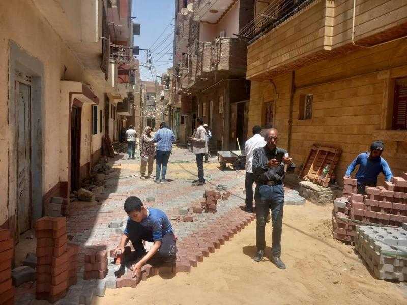 محافظ أسيوط: تنفيذ أعمال بلاط الإنترلوك في منطقتي الصفصافة والغربية بأبنوب