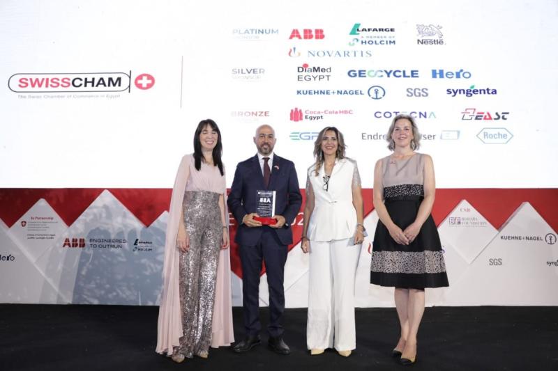 رانيا المشاط تشارك في الحفل السنوي لغرفة التجارية السويسرية واحتفال ABB