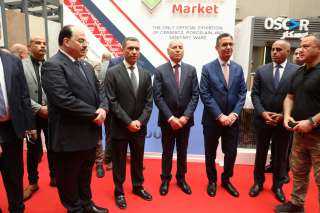 وزير التموين ومحافظ القاهرة يفتتحان فعاليات الدورة السادسة عشر من معرض سيراميكا ماركت amp; هوميكس