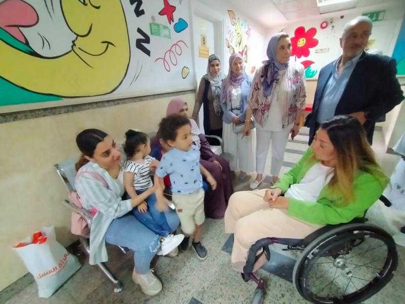 المشرف العام على القومي للأشخاص ذوي الإعاقة تشهد افتتاح وحدة متابعة تطور الأطفال حديثي الولادة والمبتسرين بجامعة عين شمس