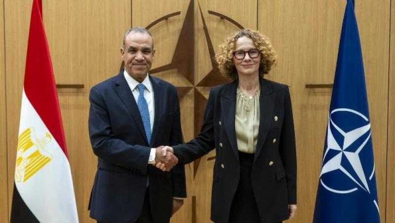 من مقر الناتو.. مصر تدعو لتعاون ثلاثي بأفريقيا لردع الإرهاب وتدين تجويع غزة