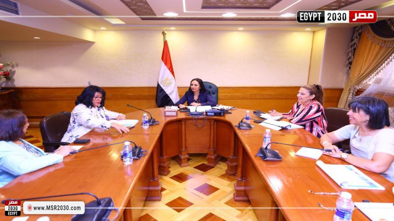 وزيرة التضامن الاجتماعي