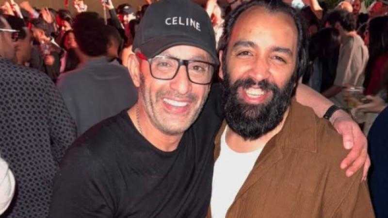 أول ظهور لـ أحمد السقا بعد انفصاله عن مها الصغير