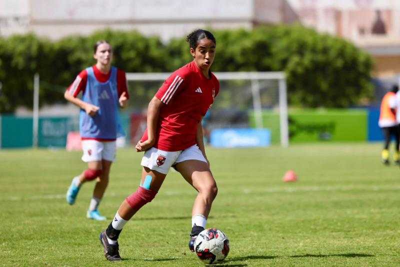 حبيبة عصام: الفريق كلل مجهوده بالتتويج بكأس مصر