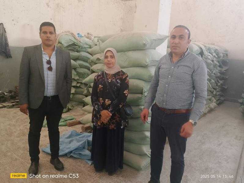 تموين الإسكندرية يضبط دقيق بلدى مدعم قبل تهريبه الى السوق السوداء