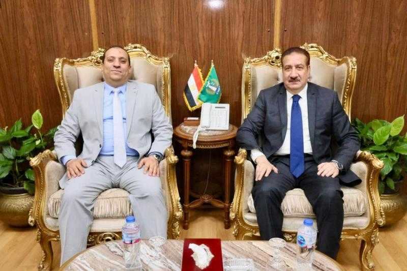 محافظ المنوفية يلتقي مدير الأمن لتعزيز التعاون المشترك ومتابعة أليات تنفيذ الموجة الـ26 لإزالة التعديات