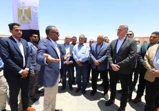 وزير البترول يفتتح محطة الغاز الرئيسية التابعة لشركة طاقة غاز - المغذية لمدينة الخارجة بالوادي الجديد