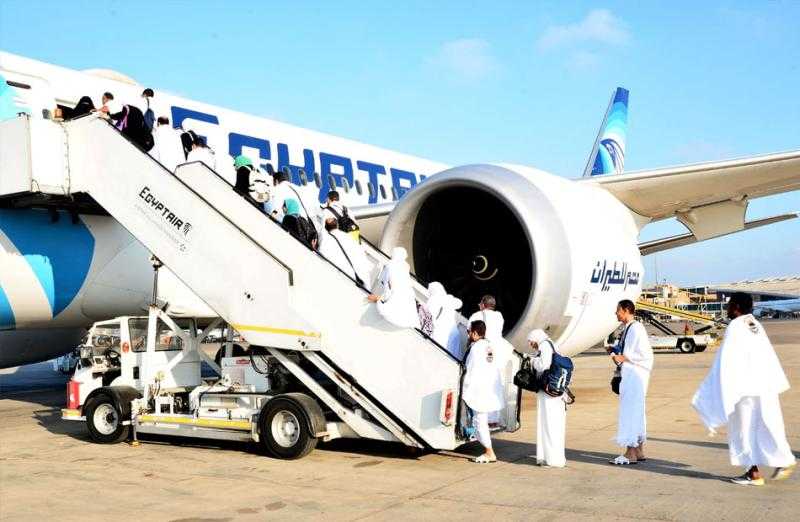 «مصر للطيران» الناقل الوطني المصري تسير غدًا 19 رحلة جوية إلي الأراضي المقدسة