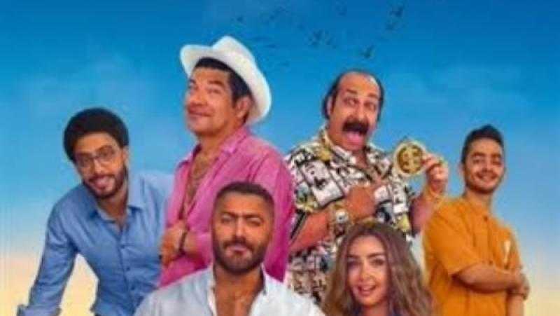 تامر حسني يحتفل بالعرض الخاص لفيلمه ”ريستارت”