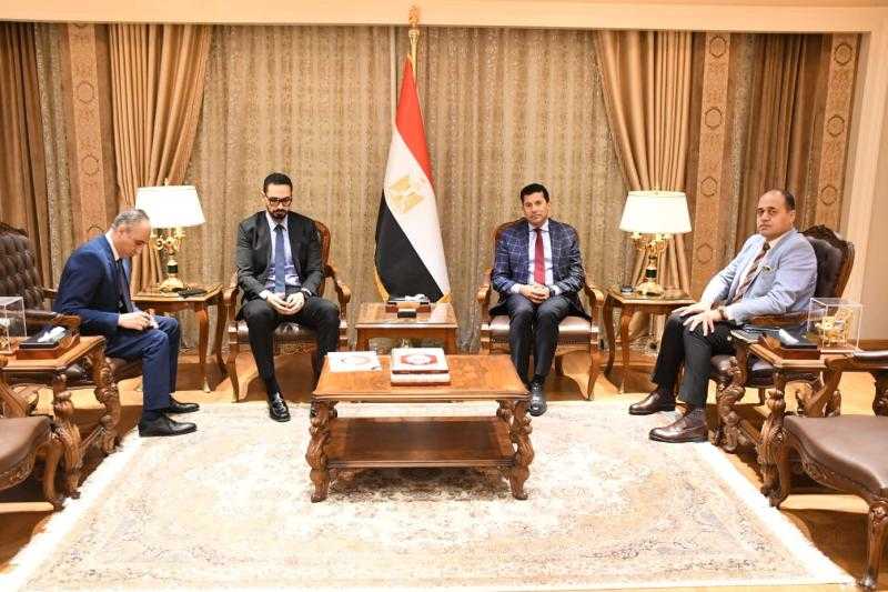 وزير الرياضة يلتقي رئيس اتحاد الجودو لبحث سبل دعم اللعبة والاستعداد للأولمبياد
