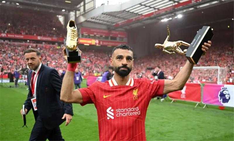 محمد صلاح يتوج هدافًا للدوري الإنجليزي الممتاز للمرة الرابعة في مسيرته