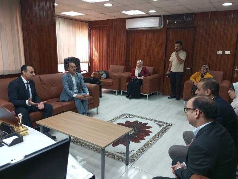 وكيل وزارة الصحة بالشرقية يستقبل وفد إشرافي من وزارة الصحة والسكان تمهيداً لتفعيل المبادرة الرئاسية من بدري أمان