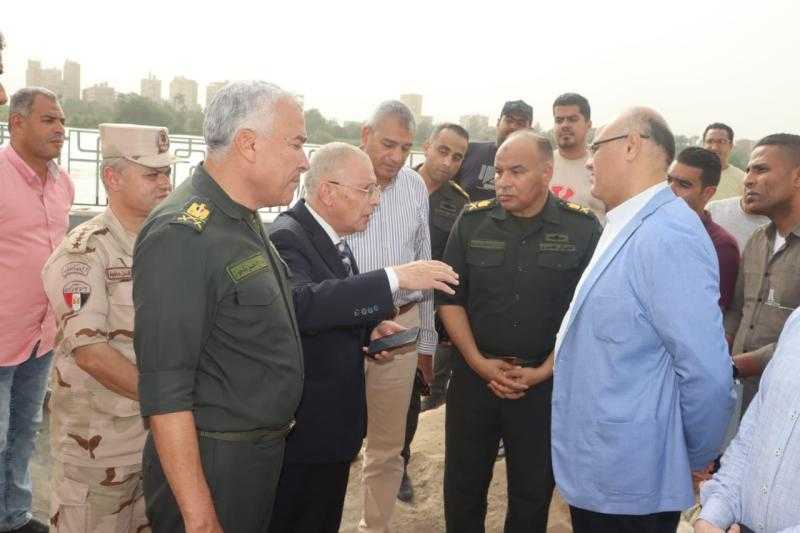 محافظ القليوبية يتفقد أعمال إنشاء نادى المدنيين والعسكرين ببنها