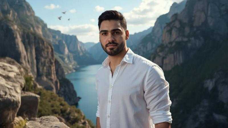 منير زايد يغني باللون الخليجي في أحدث أعماله ”مو غلطتك”