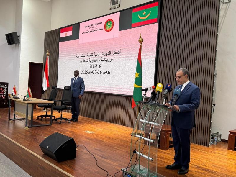 وزير الخارجية والهجرة يترأس الجانب المصري خلال أعمال اللجنة المشتركة المصرية الموريتانية في نواكشوط