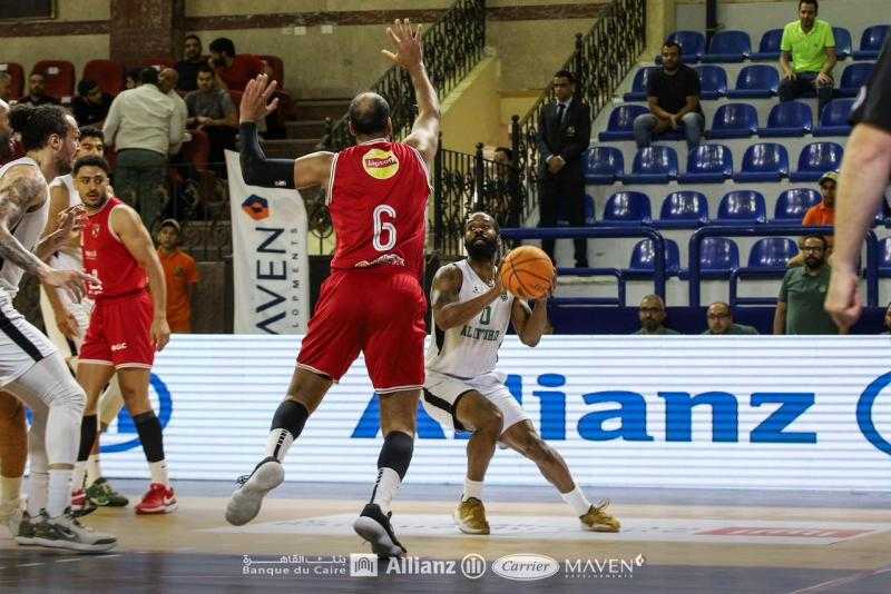 الأهلي يعادل سلسلة نهائي دوري السوبر لكرة السلة بفوزه على الاتحاد السكندري 88-76