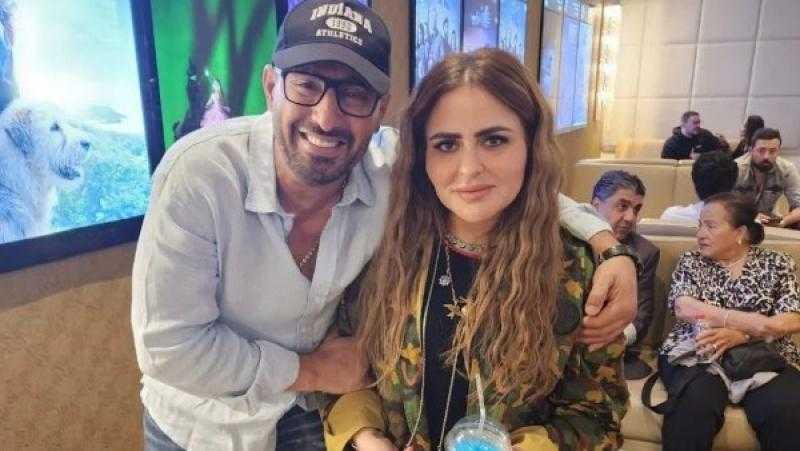 أحمد السقا يشيد بطليقته مها الصغير خلال قمة الإعلام العربي