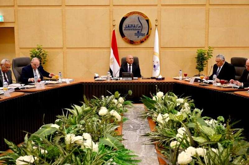 وزير النقل يترأس اجتماع الجمعيتين العموميتين لشركتي الملاحة الوطنية والمصرية لأعمال النقل البحري” مارترانس”