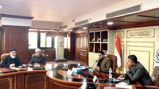 وفد القومي لحقوق الإنسان يبحث مع محافظ بني سويف عددا من الملفات