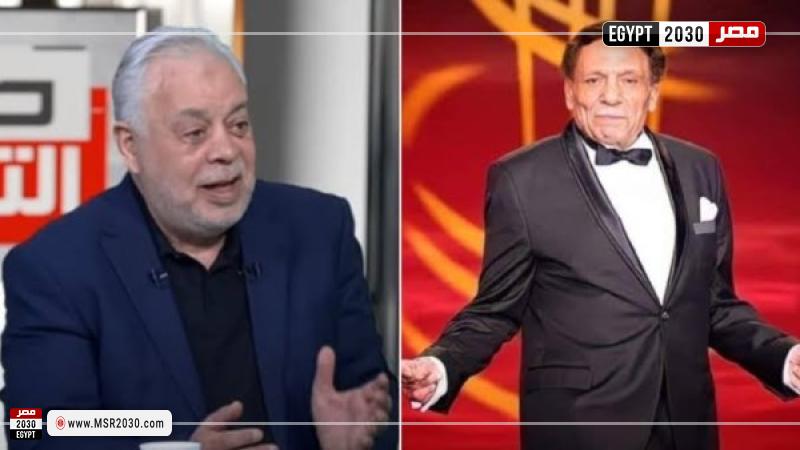 عادل إمام وأشرف زكي