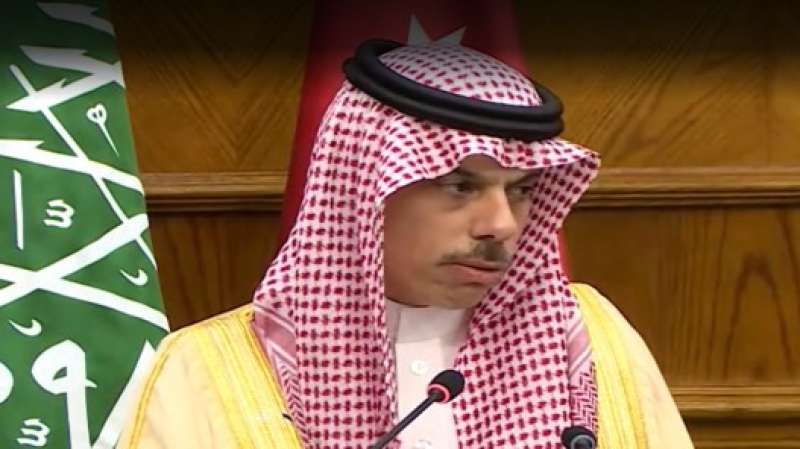  وزير الخارجية في المملكة العربية السعودية الأمير فيصل بن فرحان آل سعود