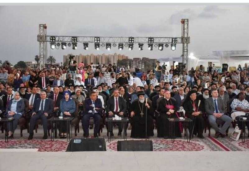 محافظ الشرقية يشهد فعاليات المنتدي السياحي الدولي الأول لمسار العائلة المقدسة بمنطقة آثار تل بسطا بمدينة الزقازيق