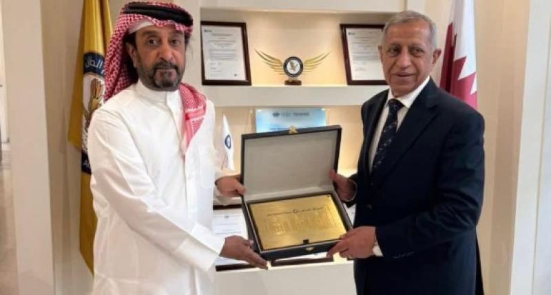 رئيس الأكاديمية العربية يبحث التعاون مع أكاديمية قطر لعلوم الطيران