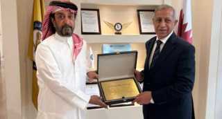 رئيس الأكاديمية العربية يبحث التعاون مع أكاديمية قطر لعلوم الطيران