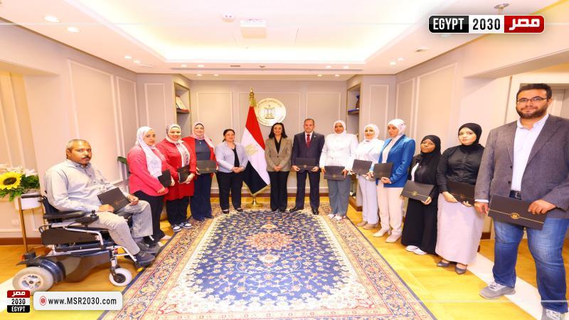 وزيرة التضامن الاجتماعي