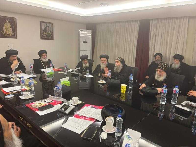 اجتماعات اللجان المجمعية في الكاتدرائية لليوم الثاني