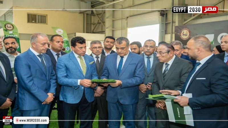 وزيرا الشباب والرياضة والإنتاج الحربي