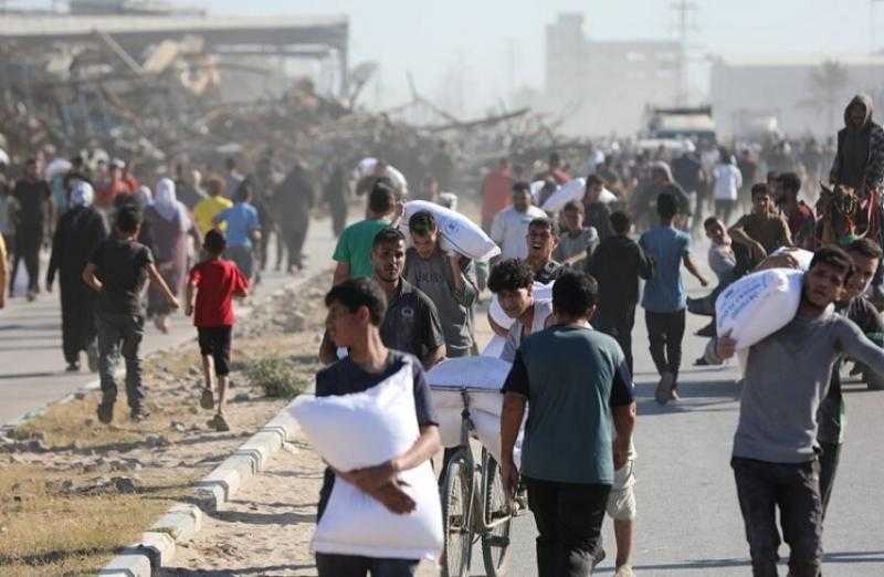 صندوق الإغاثة الأمريكي يعلن افتتاح نقطة توزيع شمال غزة
