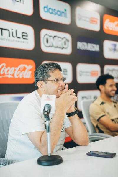 الرمادي: مباراة بيراميدز نهائي كبير.. وسعيد بروح لاعبي الزمالك والتزامهم