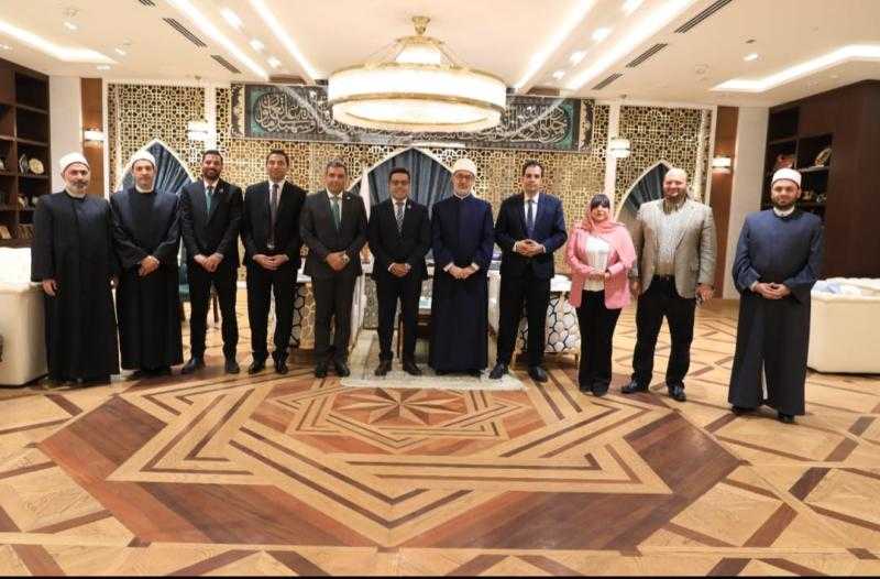 حزب الوعي يلتقي مفتي الجمهورية لتقديم التهنئة بعيد الاضحي وبحث آفاق التعاون