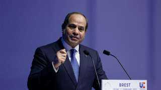 الرئيس السيسي يستعرض الجهود المستمرة التي تبذلها مصر للتوصل لاتفاق لوقف إطلاق النار وتبادل الأسرى والرهائن