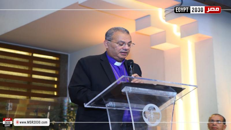 الدكتور القس أندريه زكي، رئيس الطائفة الإنجيلية بمصر