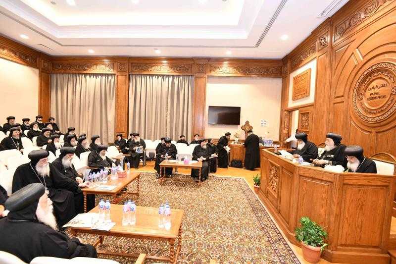 بحضور البابا تواضروس.. تواصل اجتماعات لجان المجمع المقدس