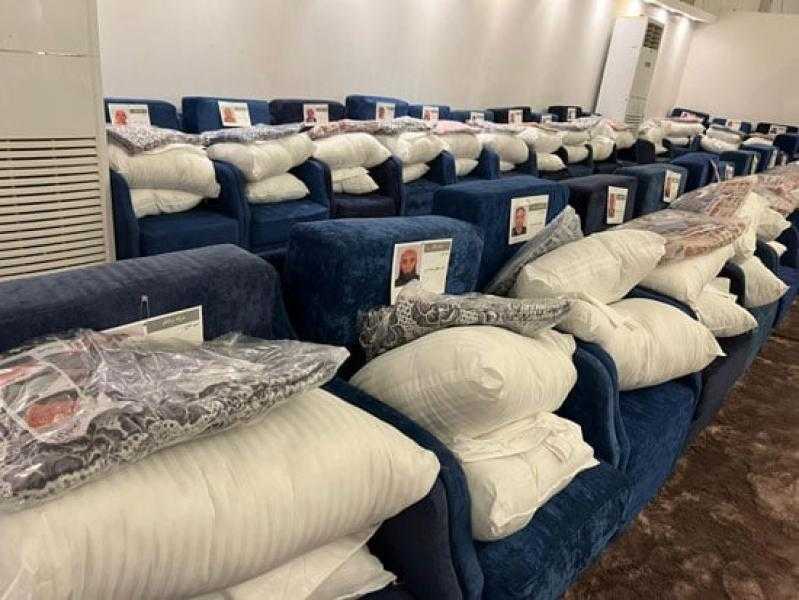كارت زكي داخل مخيمات الحجاج للتسهيل عليهم الخروج والدخول