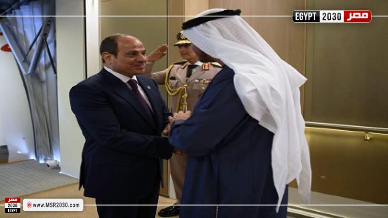 السيسي وبن زايد