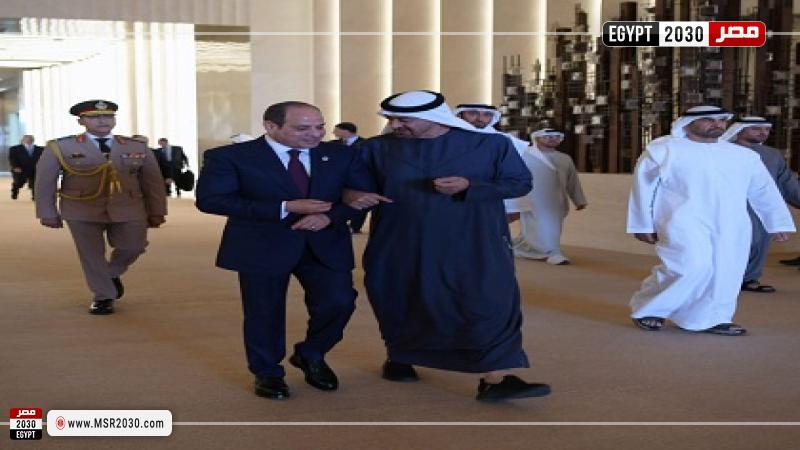 السيس وبن زايد