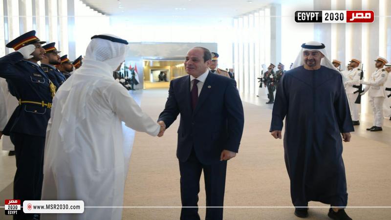 السيسي وبن زايد