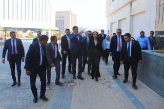 وزيرا التضامن الاجتماعي والزراعة يتفقدان مقر البنك الزراعي المصري بالعاصمة الإدارية الجديدة