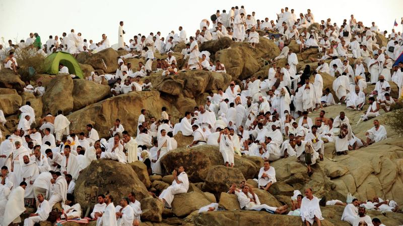الحجاج على عرفات