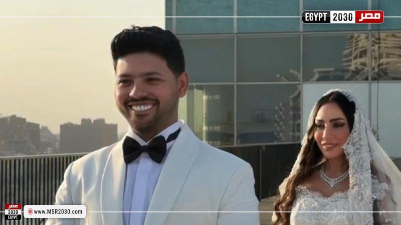 زفاف المطرب محمد شاهين