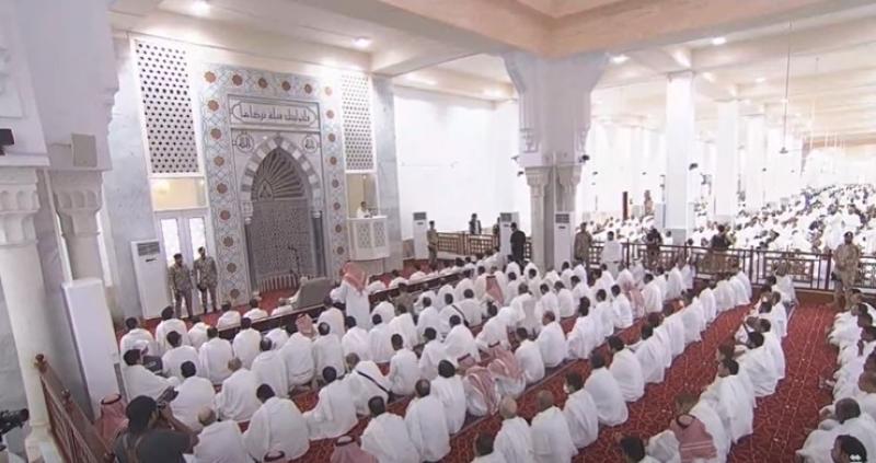 بث مباشر.. خطبة عرفة من مسجد نمرة