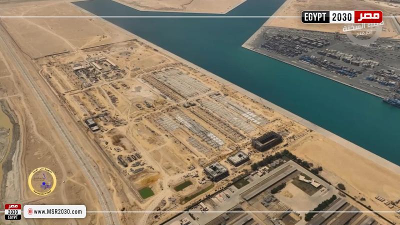مشروع تطوير ميناء السخنة 