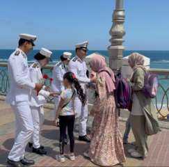 وزارة الداخلية تشارك المواطنين الإحتفال بعيد الأضحى المبارك