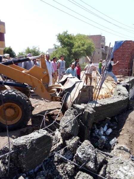 الزراعة : استمرار جهود الحفاظ على الرقعة الزراعية وإزالة 20 حالة تعدي في المهد بمحافظات مختلفة